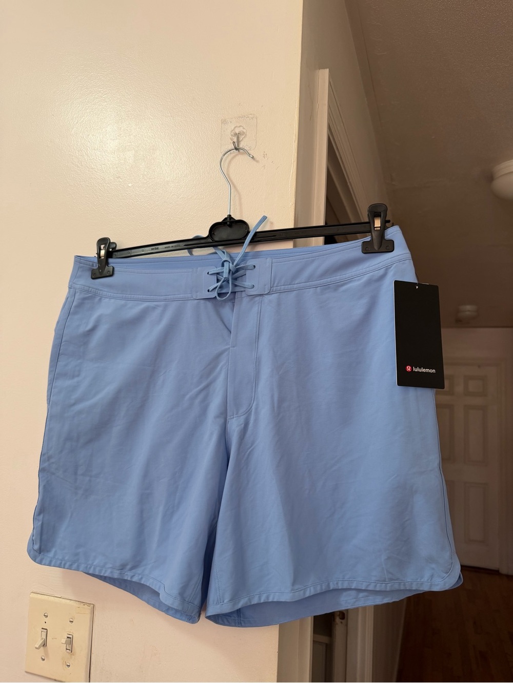 lululemon athletica Women’s Sky Blue Drawcord Shorts